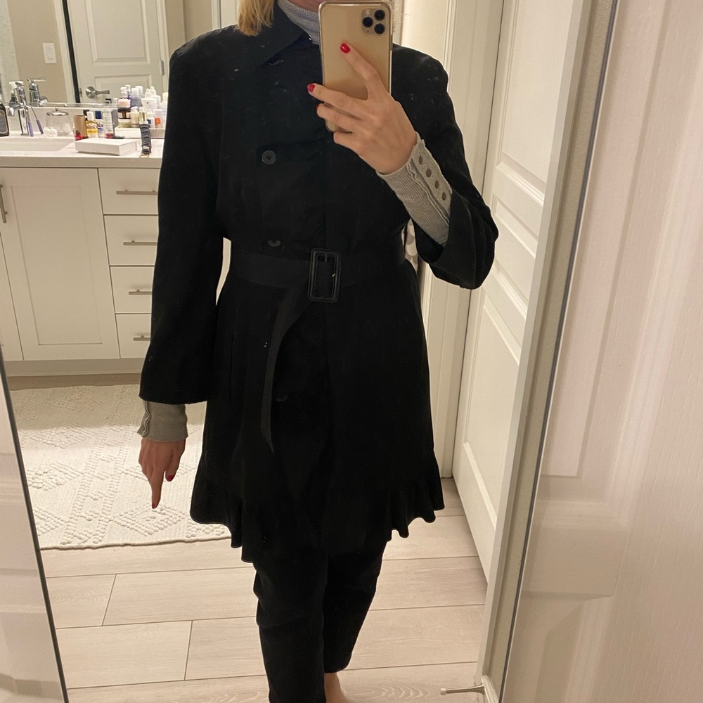 Dolce Gabbana black coat jacket duster - Picture 15 of 15